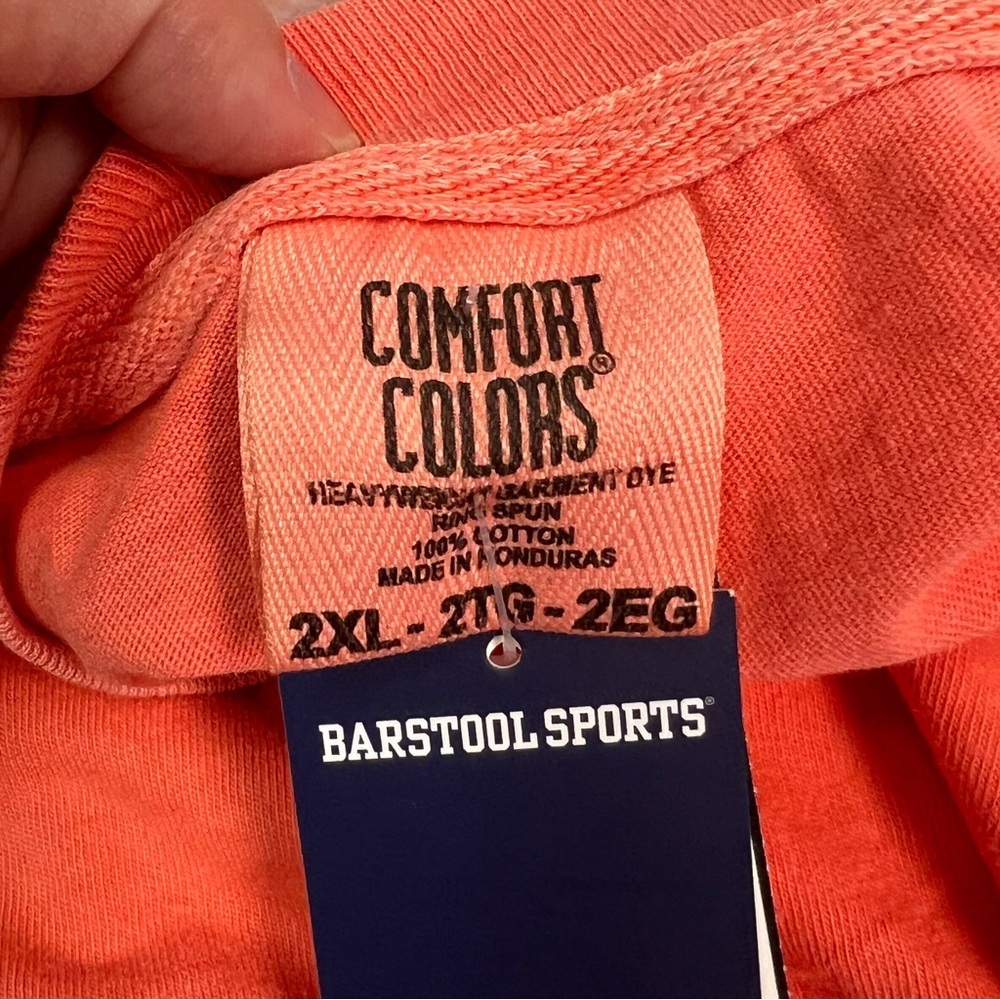 Comfort Colors | Bright Orange Men's Tee - Picture 5 of 8